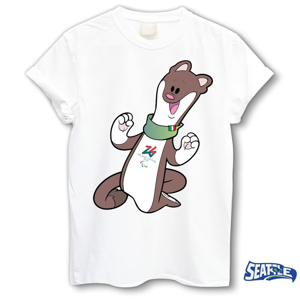 Milano Cortina 2026 Paralympics Cheering Milo Mascot shirt