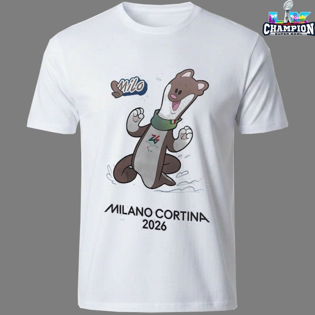 Milano Cortina 2026 Paralympics Tina Mascot T-Shirts