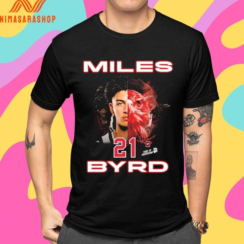 Miles Byrd 21 San Diego State Aztecs Shirts
