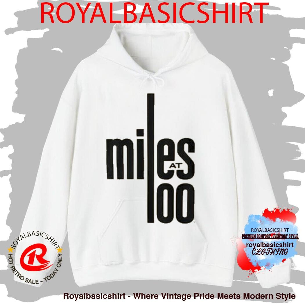 Miles Davis 100 Black Logo T-Shirt