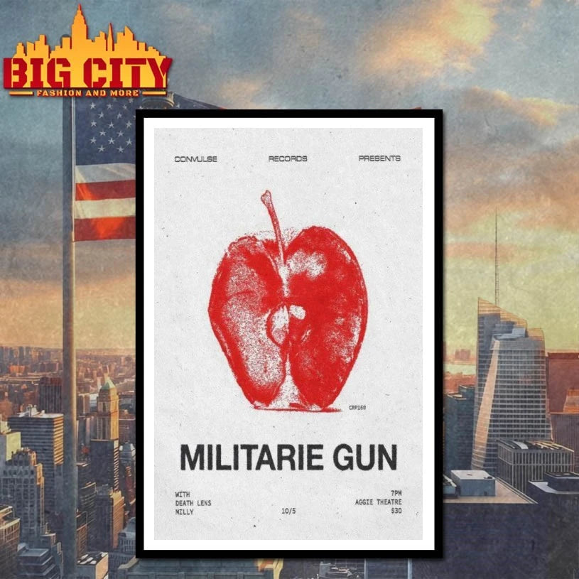 Militarie Gun Oct 5, 2025 Aggie Theatre, Fort Collins, CO Poster shirt