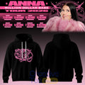ANNA Million Dollar Babe Tour 2026 Black Hoodie