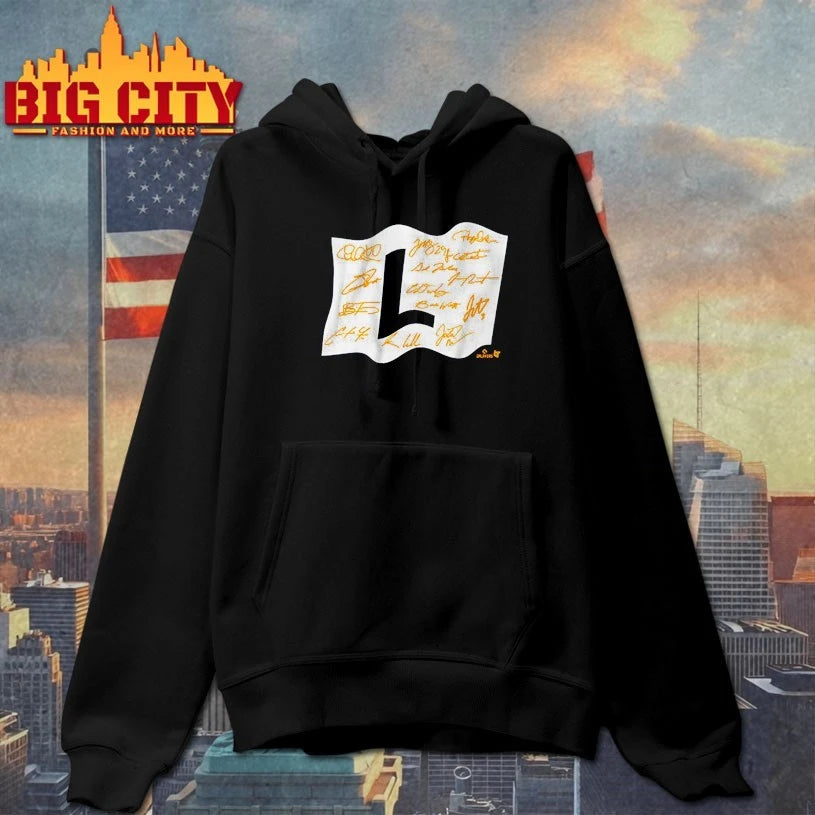 Milwaukee Brewers Baseball Fly The L Flag signature shirt