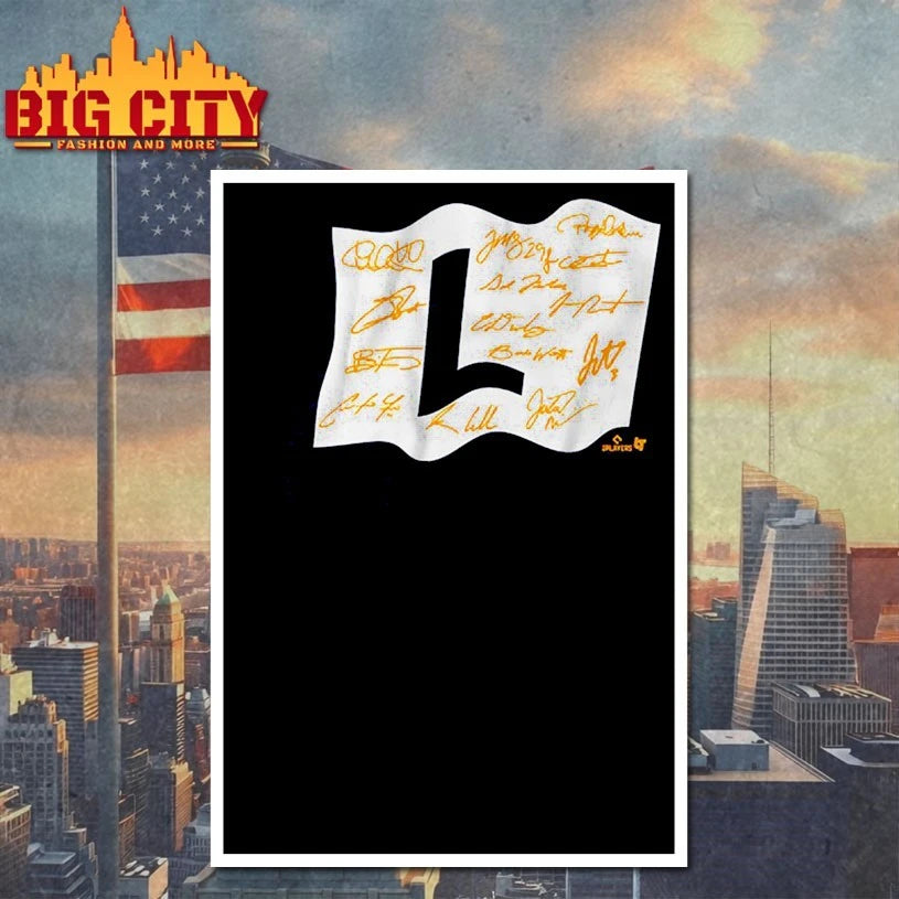 Milwaukee Brewers Baseball Fly The L Flag signature shirt