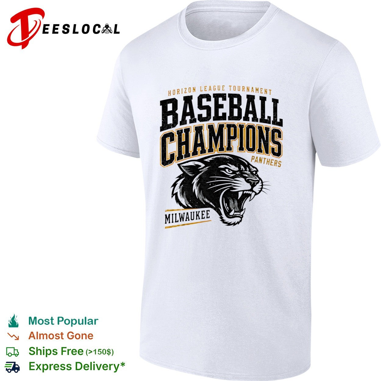 Milwaukee Panthers Horizon League Tournament Baseball Champions shirt