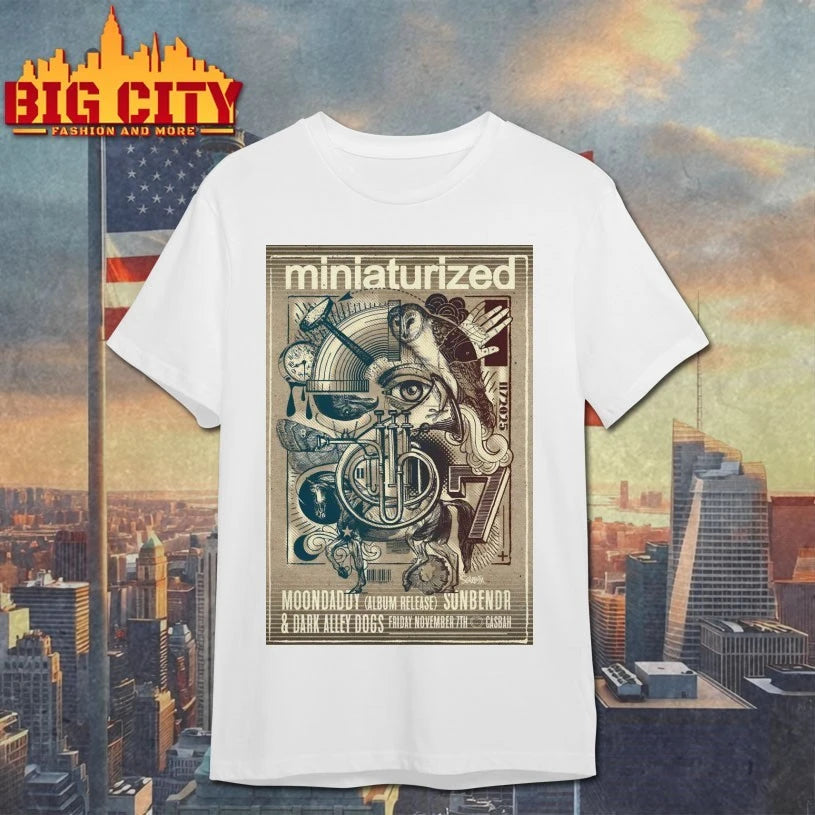 Miniaturized Nov 7 2025 Casbah San Diego CA Poster Shirt