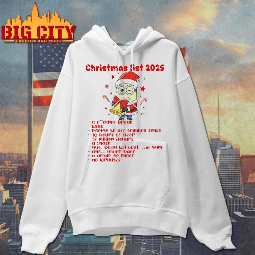 Minion Christmas Lits 2025 shirt