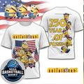 Minions 250 Years Of Freedom American Flag And Logo Two Sided Shirt