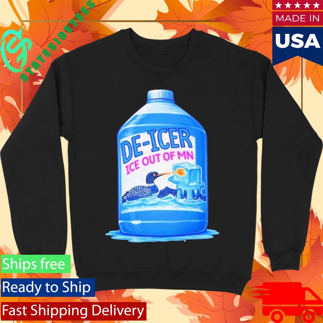 Minnesota Antiice Protest Deicer Loon Graphic Shirt