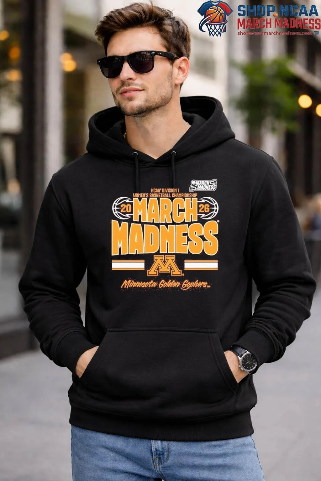 Minnesota Golden Gophers 2026 NCAA Division I Women’s Basketball Tournament March Madness T-Shirt