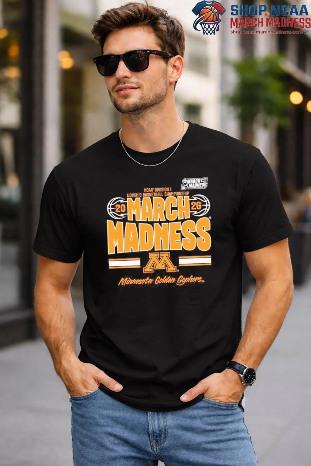 Minnesota Golden Gophers 2026 NCAA Division I Women’s Basketball Tournament March Madness T-Shirt