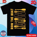 Minnesota Golden Gophers Row The Boat Wall Of Oars T-shirts