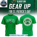 Minnesota Hockey Lucky Green St. Patrick’s Day Fan Shirt