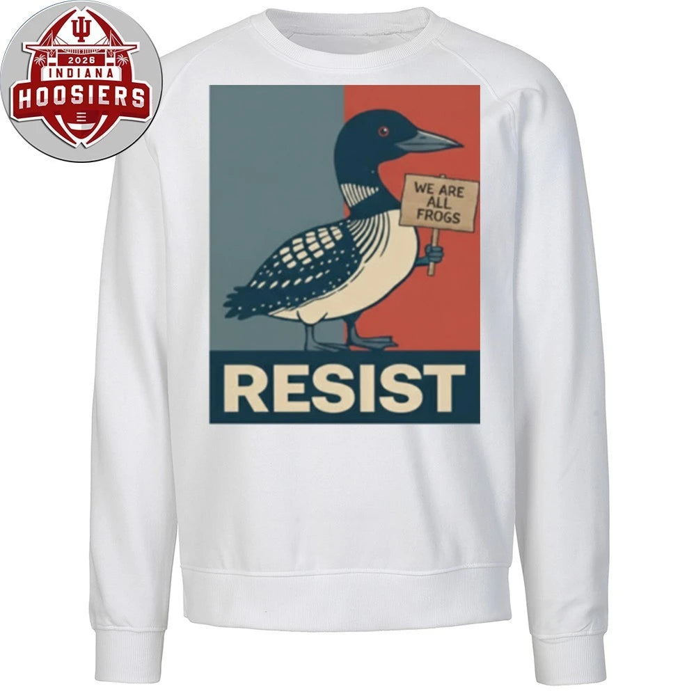 Minnesota-Loon-Resist We Are All Frogs 2026 T-Shirt