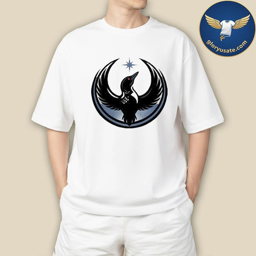 Minnesota Loon Resistance Bird White T-Shirt