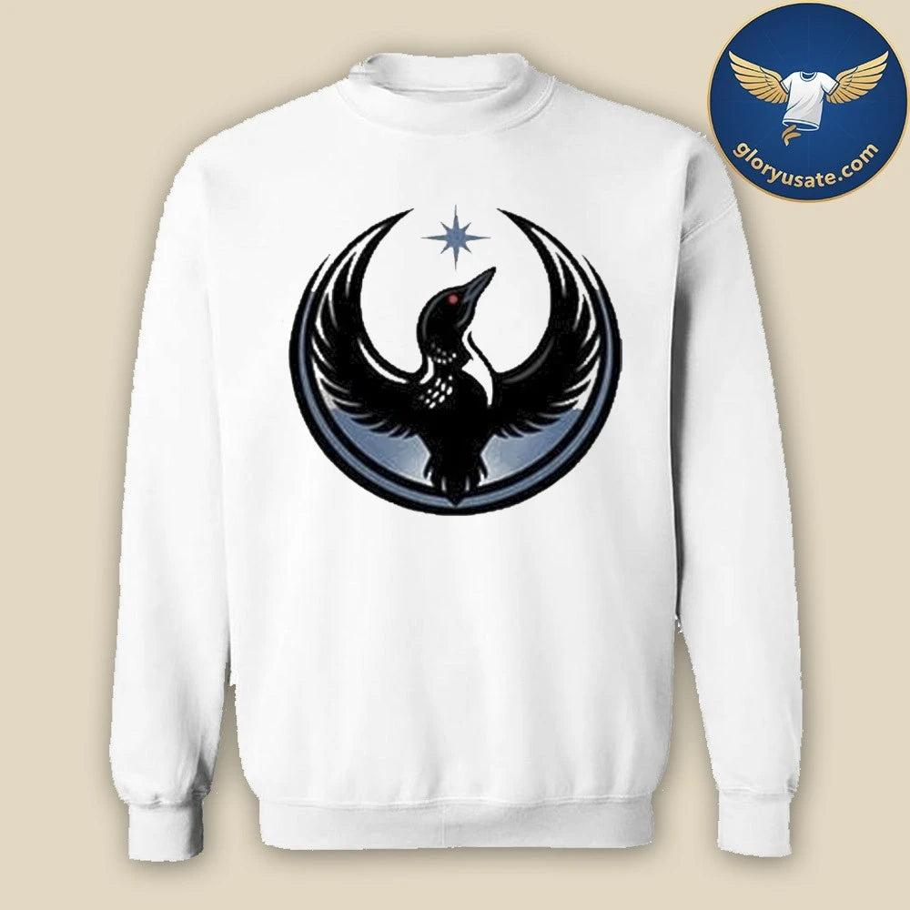 Minnesota Loon Resistance Bird White T-Shirt