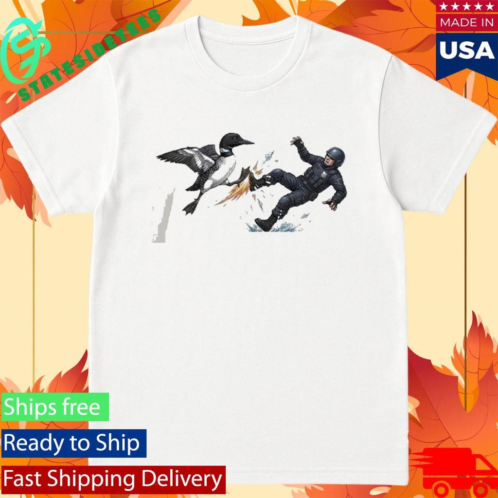 Minnesota Loon vs ICE Back Shirt