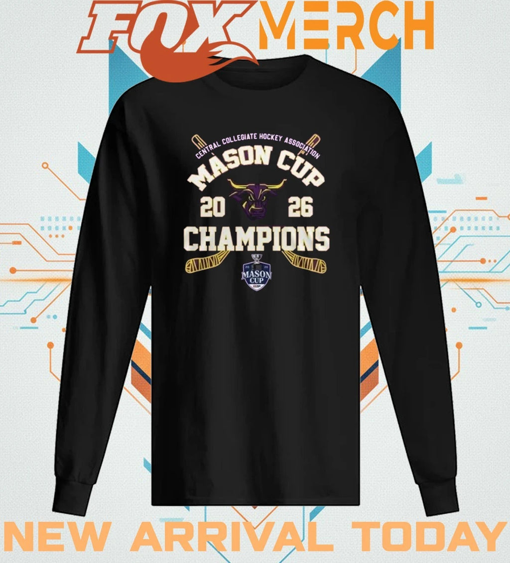 Minnesota State Mavericks 2026 Mason Cup Champions shirt