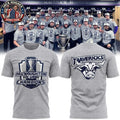 Minnesota State Mavericks Hockey 2026 MacNaughton Cup Champions Logo Two Sided T-Shirt