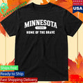 Minnesota Strong Home Of The Brave ICE Out Shirt