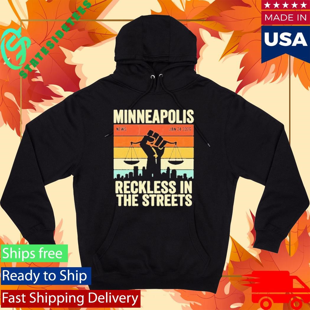 Minnesota Strong Reckless In The Streets ICE Out Shirt