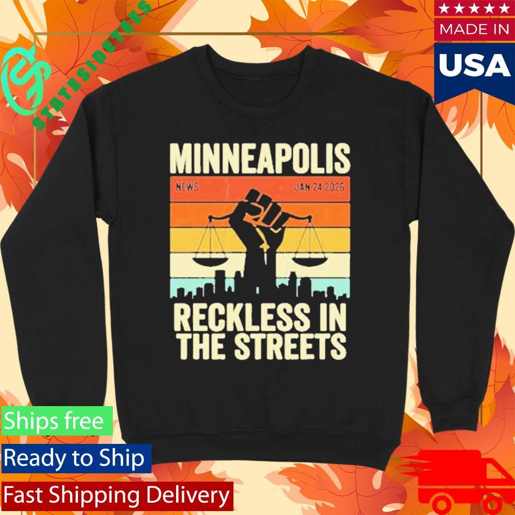Minnesota Strong Reckless In The Streets ICE Out Shirt