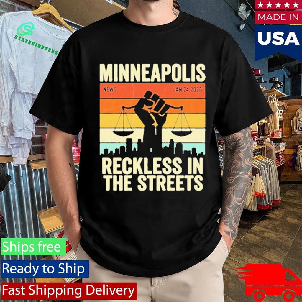 Minnesota Strong Reckless In The Streets ICE Out Shirt