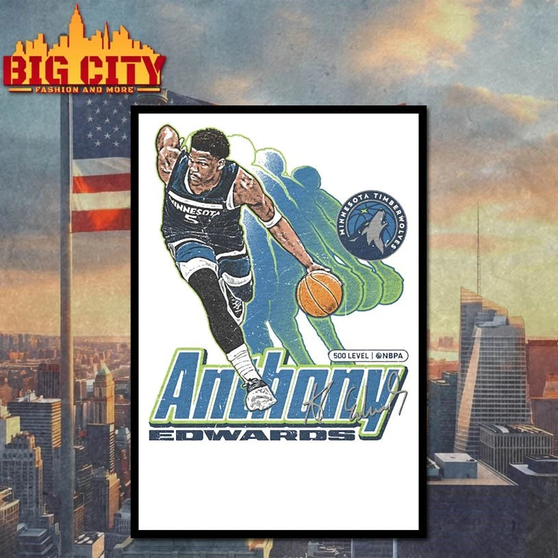 Minnesota Timberwolves Anthony Edwards signature shirt