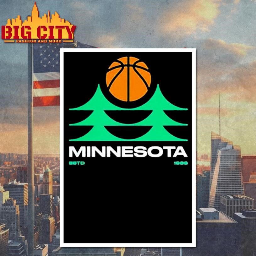 Minnesota Timberwolves Modern Pine estd 1989 shirt