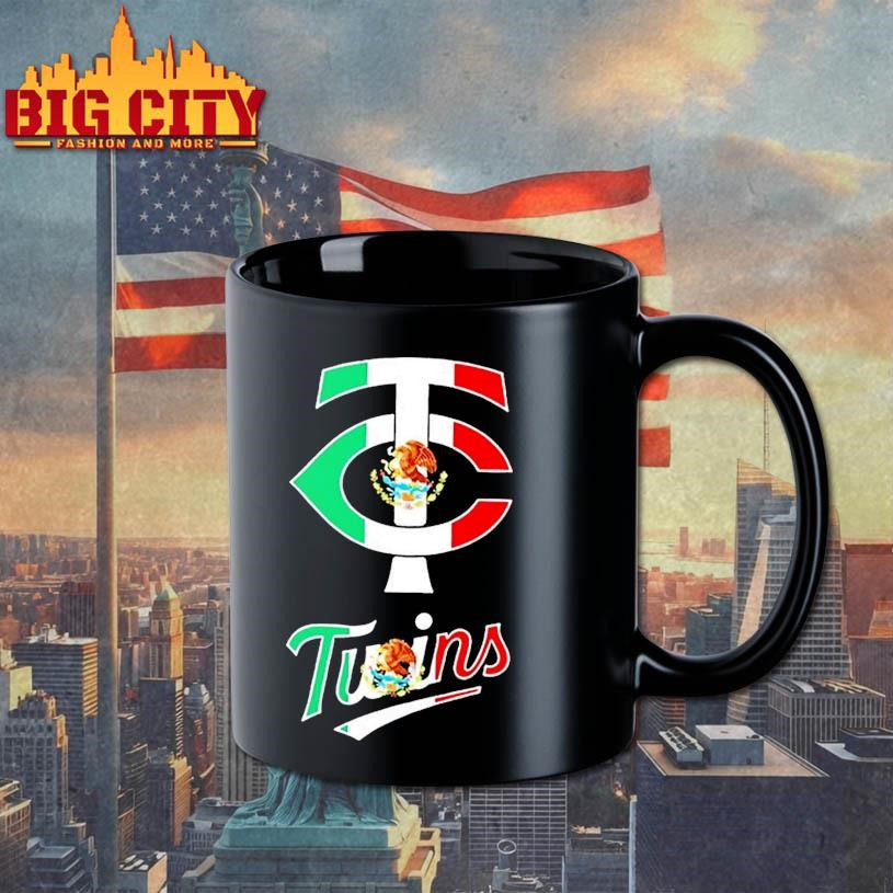 Minnesota Twins Baseball X Mexican Flag Shirt