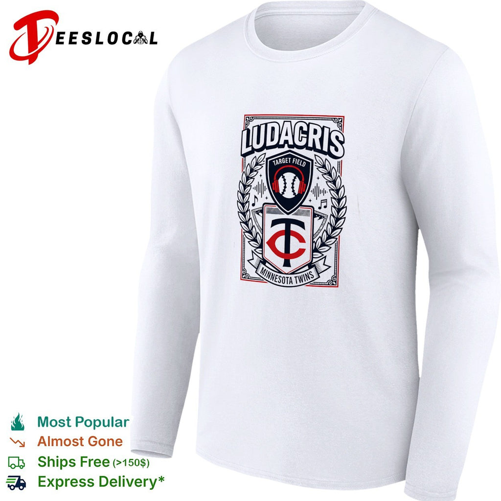 Minnesota Twins Ludacris concert Target Field baseball shirt