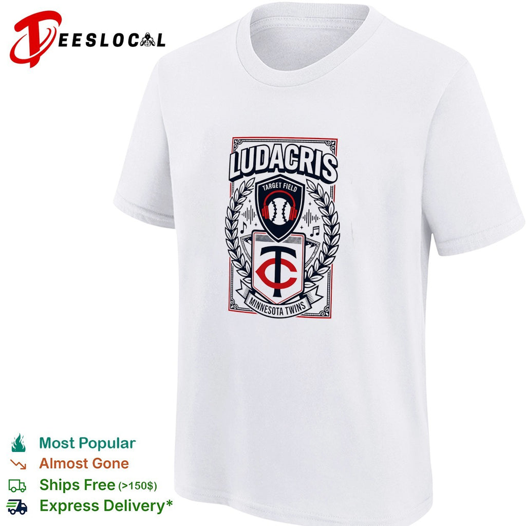 Minnesota Twins Ludacris concert Target Field baseball shirt