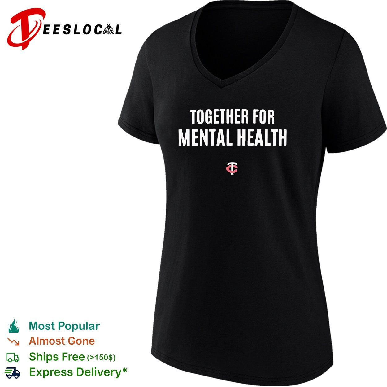 Minnesota Twins together for mental health shirt