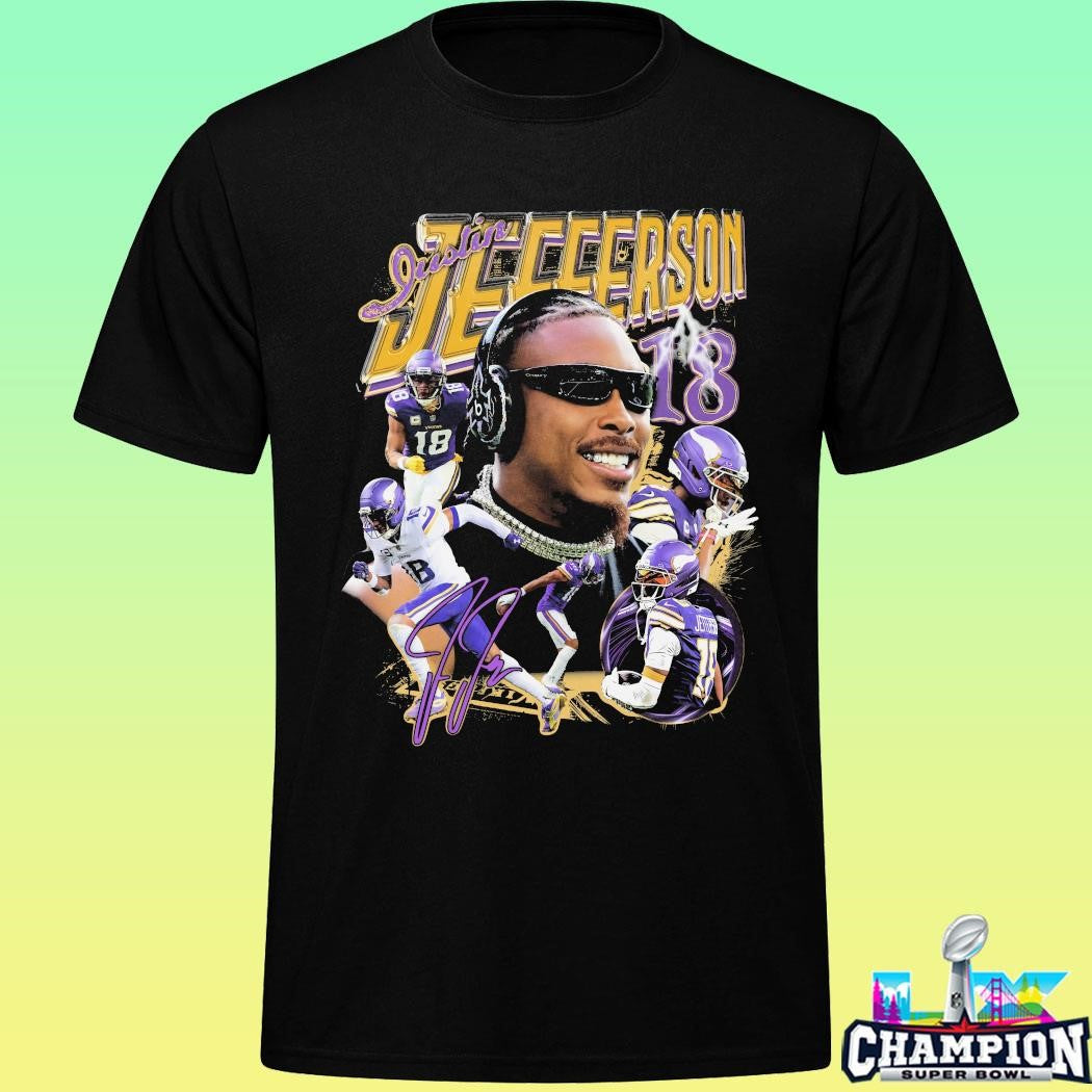 Minnesota Vikings Justin Jefferson Jett Shirt