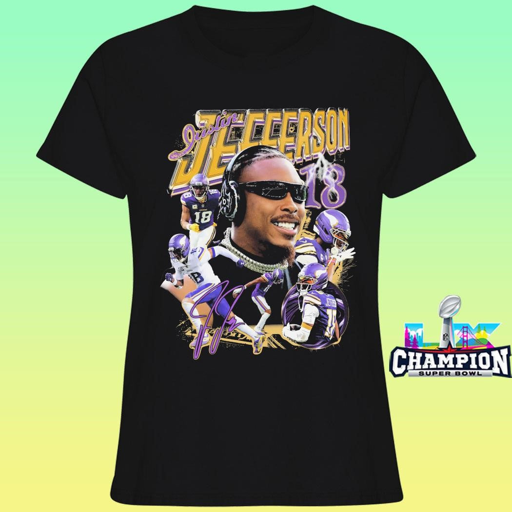 Minnesota Vikings Justin Jefferson Jett Shirt