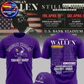 Minnesota Vikings x Morgan Wallen 2026 Still The Problem Tour Two Sided Shirt
