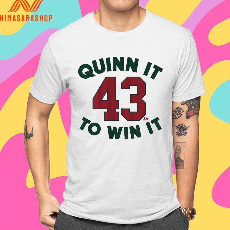 Minnesota Wild Quinn Hughes Quinn It 43 To Win It Shirts