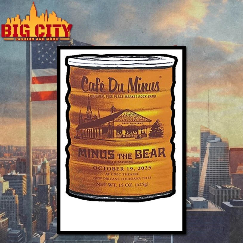 Minus The Bear New Orleans 2025 Shirt