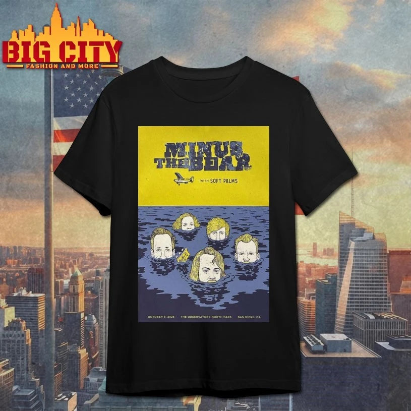 Minus The Bear Oct 8 2025 Observatory North Park San Diego Poster shirt