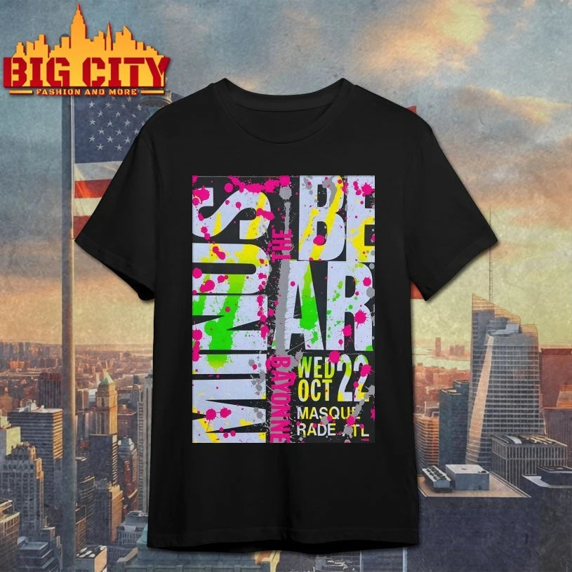 Minus The Bear The Masquerade In Atlanta GA October 22 2025 Poster shirts