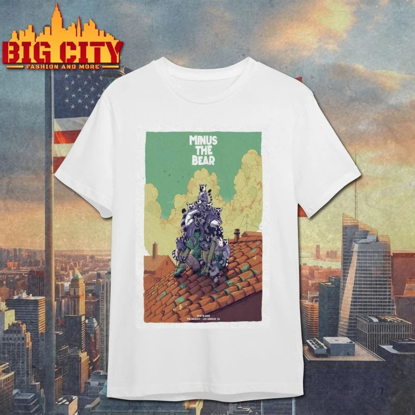 Minus The Bear Tour The Belasco, Los Angeles 2025 Poster Shirt
