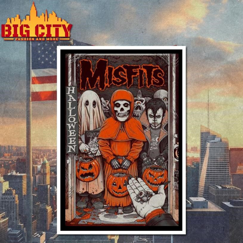 Misfits October 2025 Concert Poster Shirt