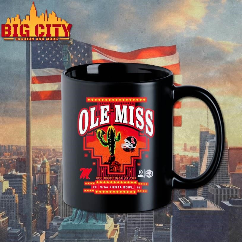Mississippi Rebels Fiesta Bowl 2026 Shirt