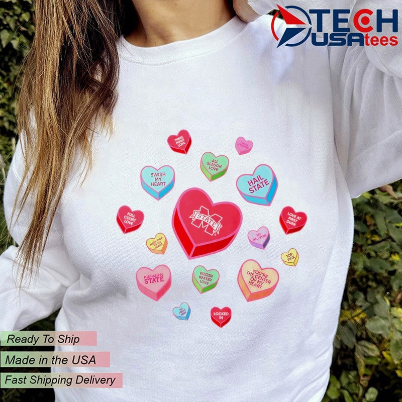Mississippi State Bulldogs Sweet Talk Valentine’s Day shirt