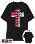 Mississippi State Bulldogs Women’s Basketball cross I can do all things through christ who strengthens me shirt