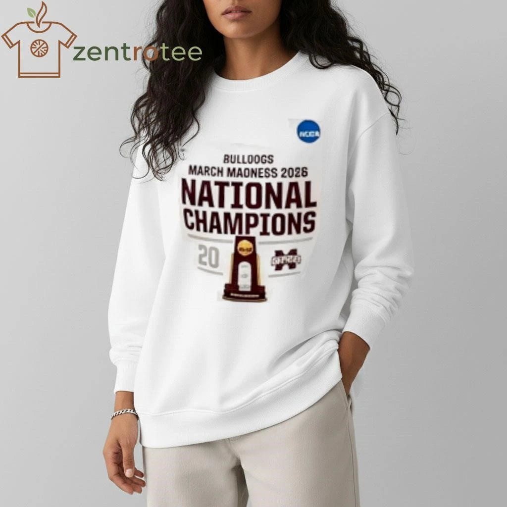 Mississippi State Bulldogs men’s basketball victory March Madness 2026 NCAA basketball championship tee