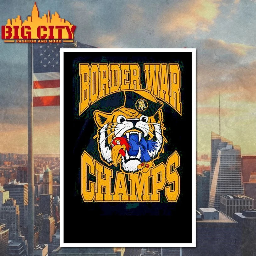 Missouri Tigers Vs Kansas Jayhawks Border War Shirt