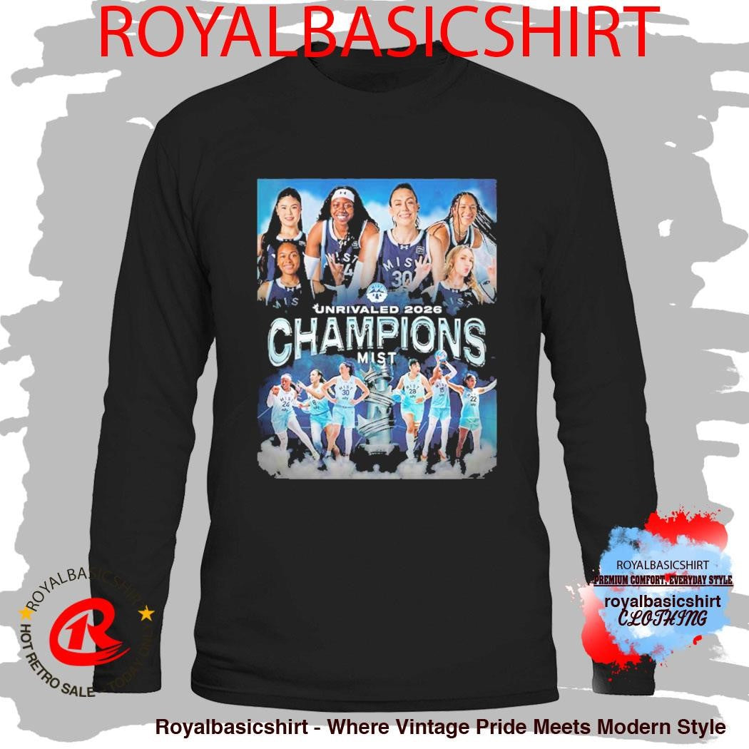 Mist BC Are The 2026 Unrivaled Champions T-Shirt