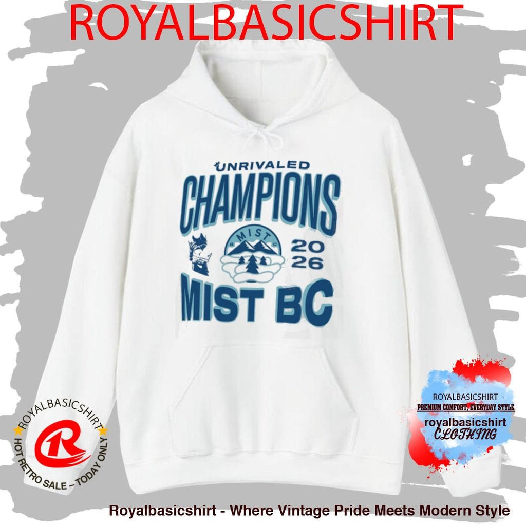 Mist BC Merch Unrivaled Champions 2026 T-Shirt