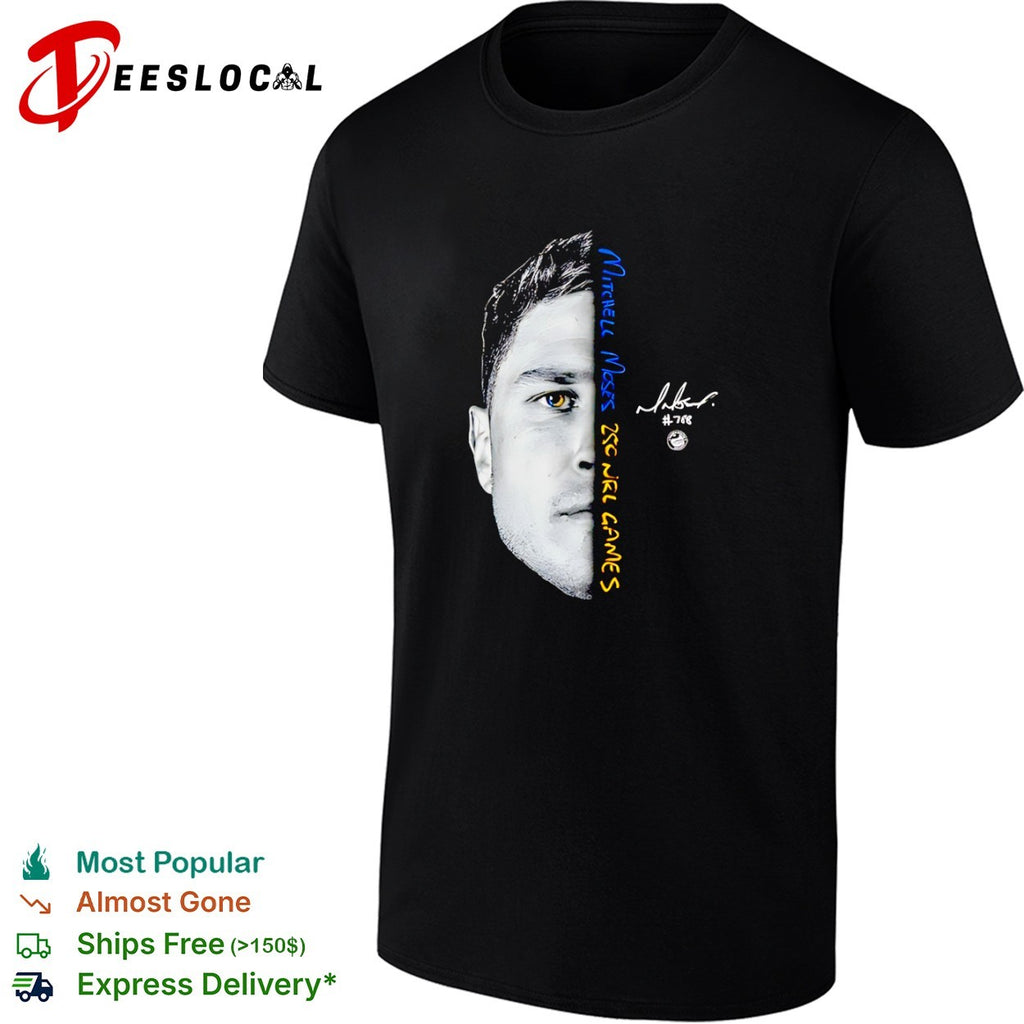 Mitchell Moses 250 NRL games career milestone shirt